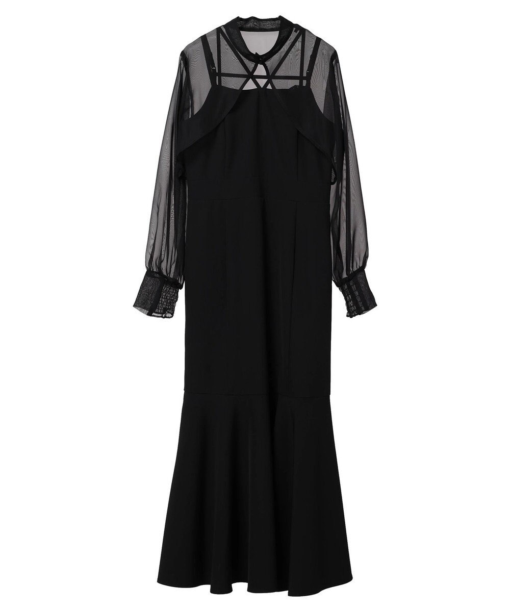 earth music&ecology ＳＥＴ２点シアーボレロ＋キャミワンピース 