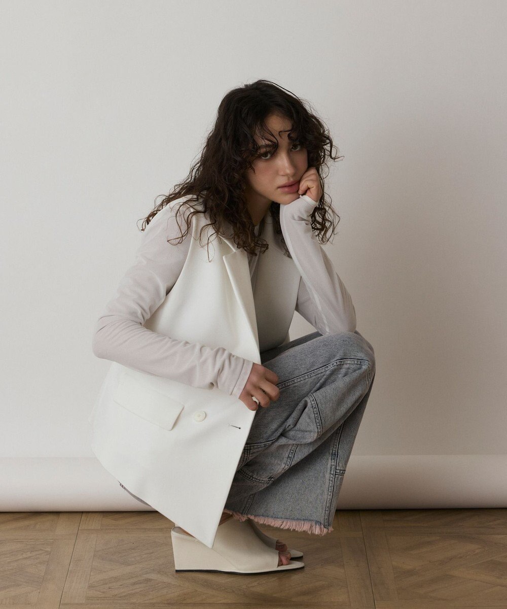 GRACE CONTINENTAL イレヘムジレジャケット 