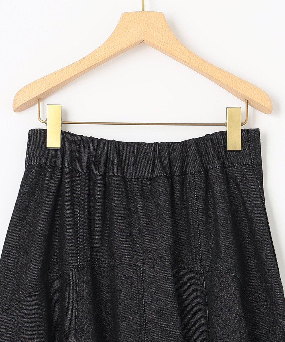 組曲 L 【組曲×setsuko sagittaire】ストレッチデニムスカート 