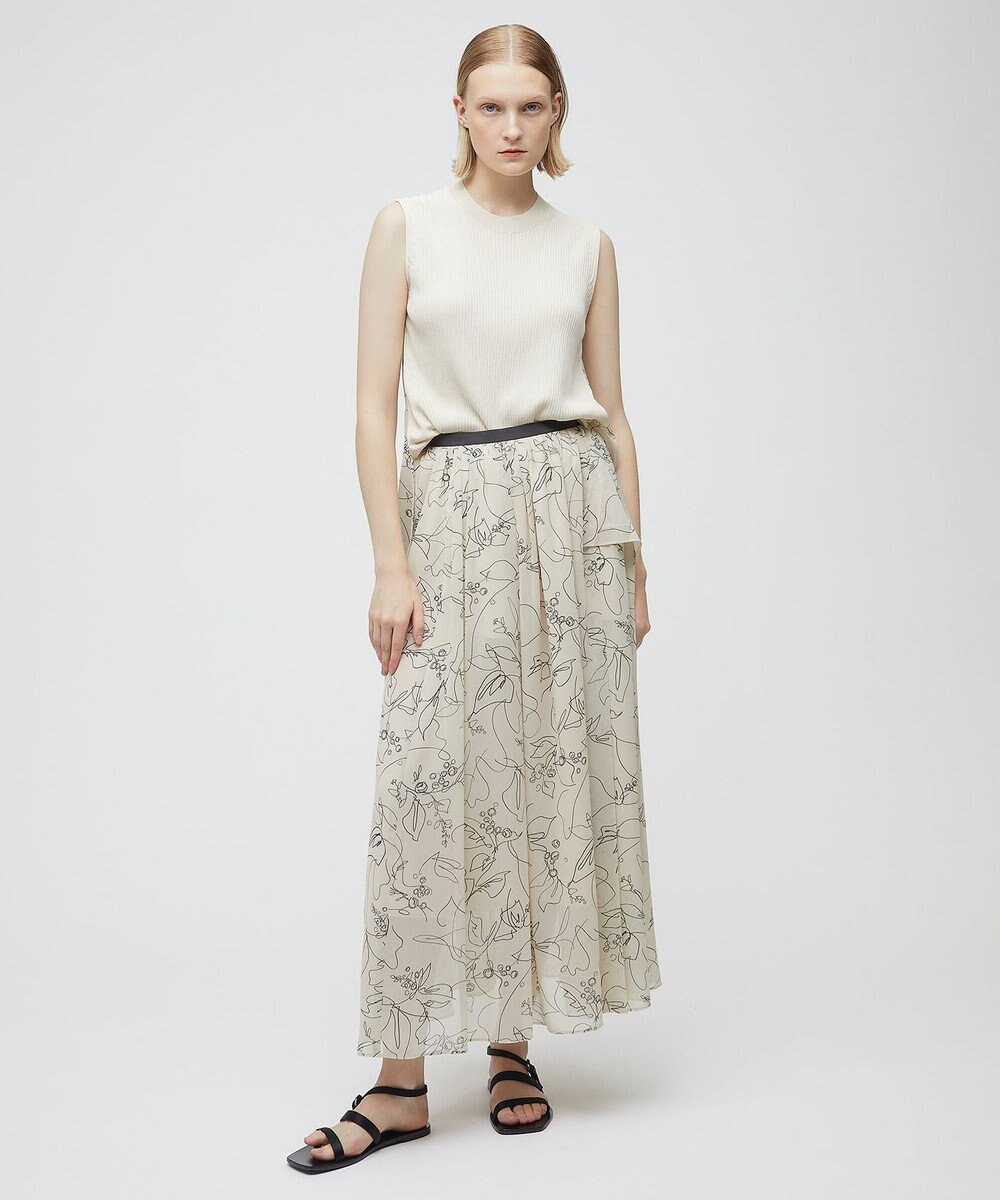 BEIGE， DRACAENA / ギャザースカート 