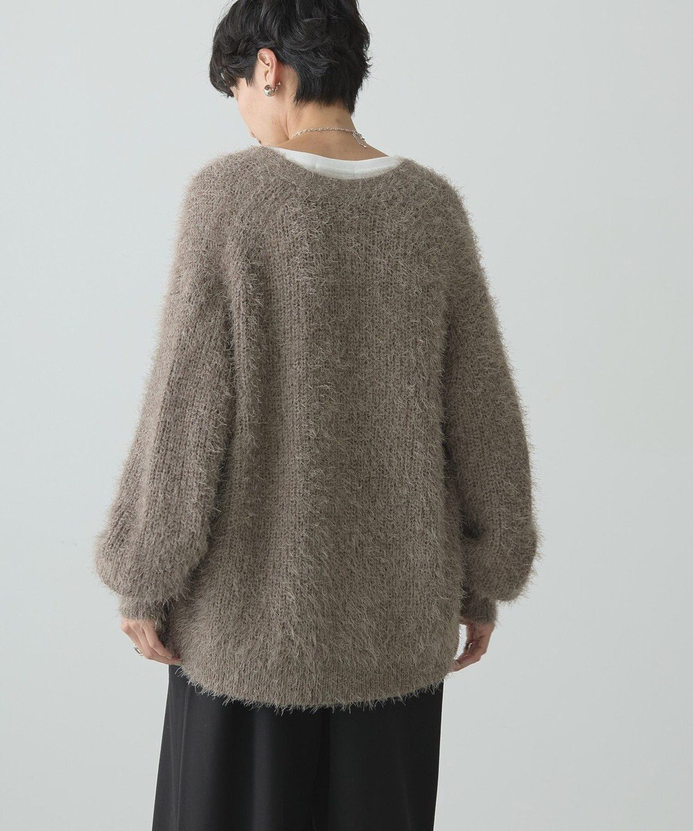 AMERICAN HOLIC Ｖネックシャギーニットカーディガン 