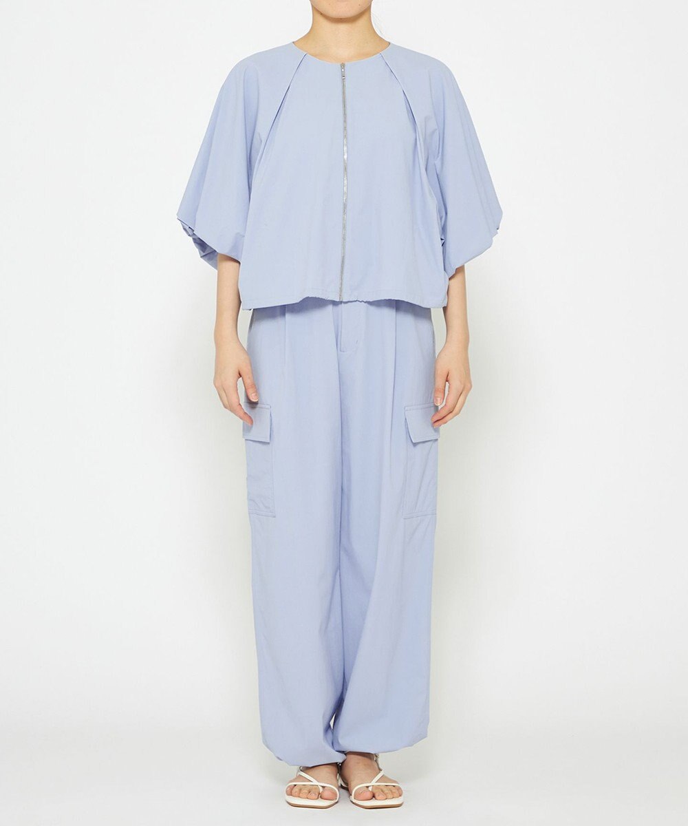 uncrave 【撥水・接触冷感・UVカット・洗濯機洗い可】マルチファンクションナイロン ２WAYブルゾン（uncrave STANDARD） 