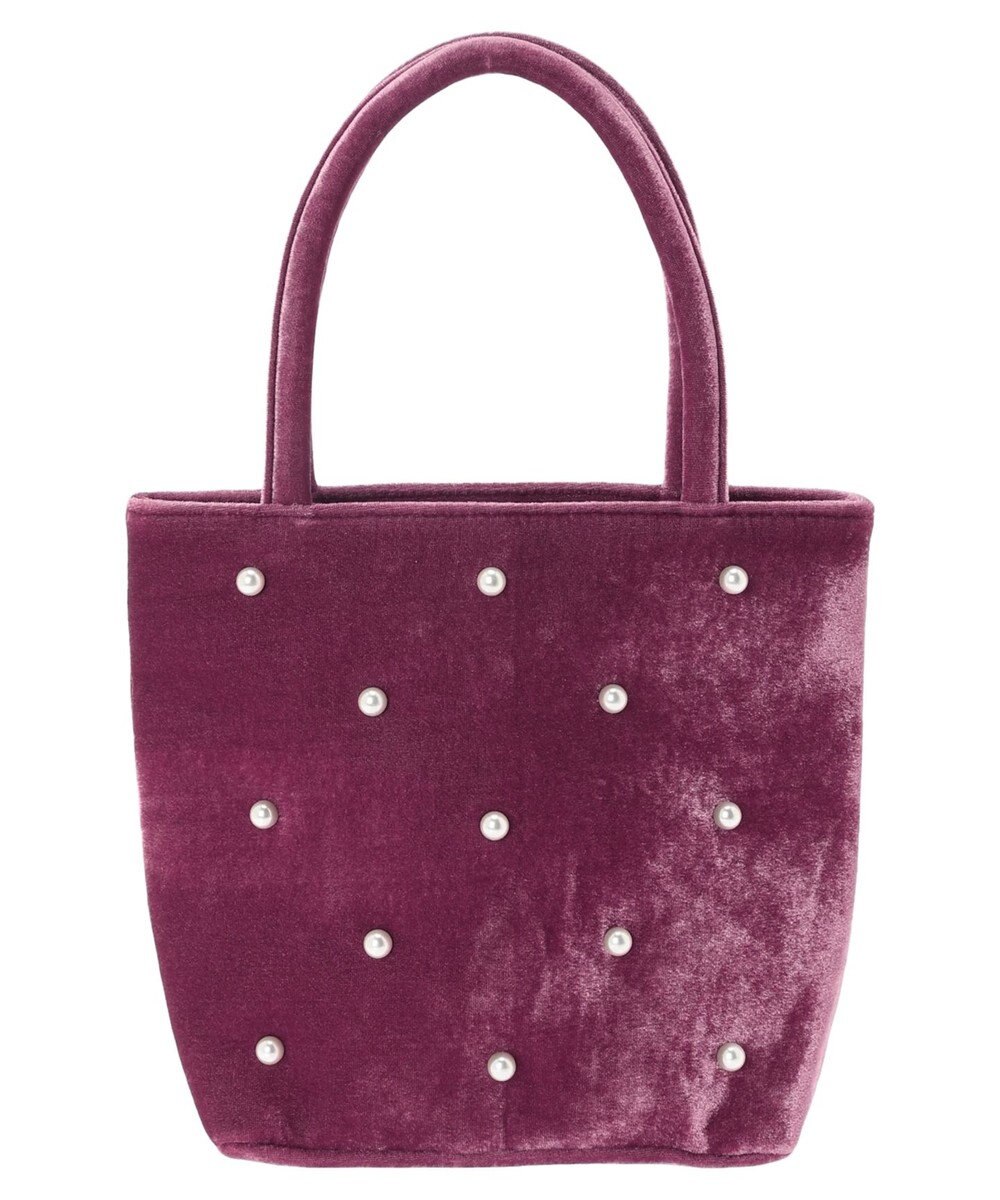 Green Parks ・ＴＯＲＣＨ　パールベロアバッグ 