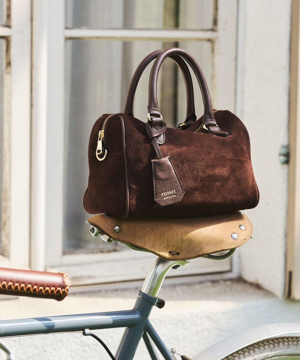 russet  スエード2WAYミニボストンバッグ(CE-1570-WEB) 