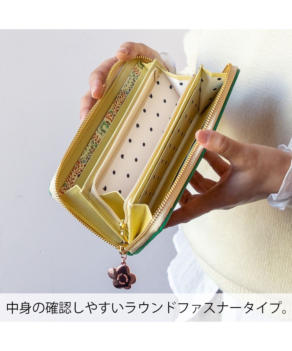 tsumori chisato CARRY エポネコメッシュ ラウンドファスナー長財布 