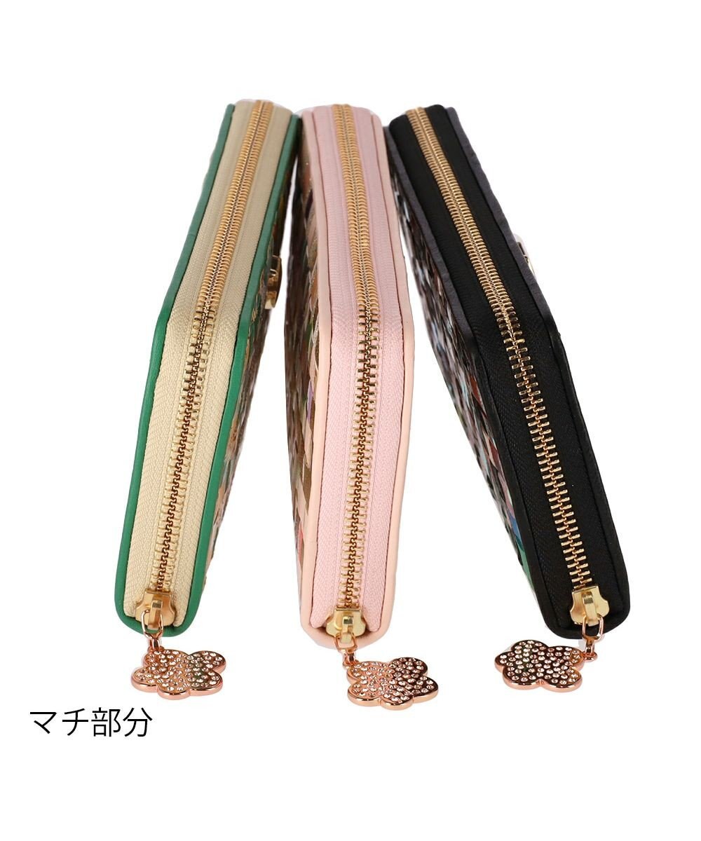 tsumori chisato CARRY エポネコメッシュ ラウンドファスナー長財布 