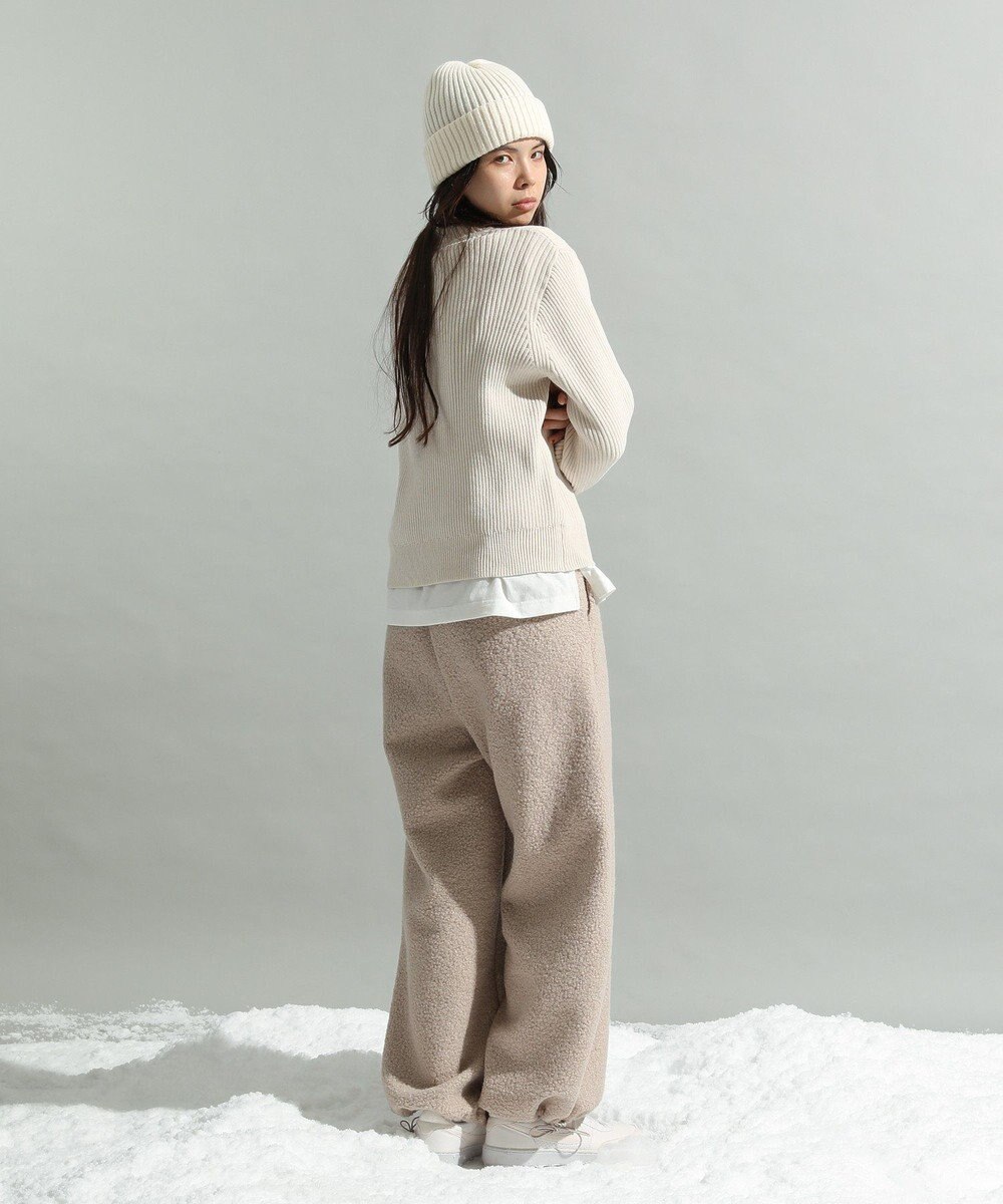 CRAFT STANDARD BOUTIQUE ミニモールハーフジップニットプルオーバー 