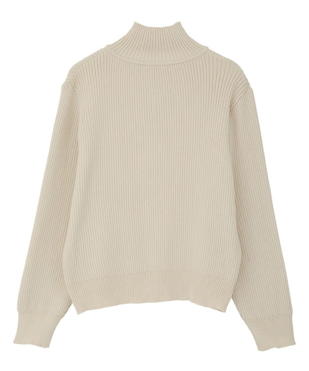 CRAFT STANDARD BOUTIQUE ミニモールハーフジップニットプルオーバー 