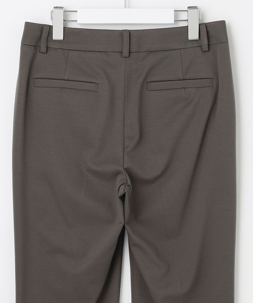 自由区 L 【洗える】WASHABLEPONTE テーパードパンツ 