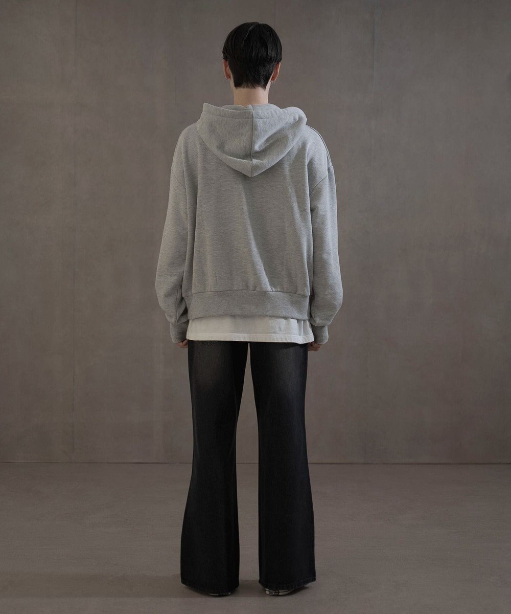 WEGO ショートダブルZIPパーカー 