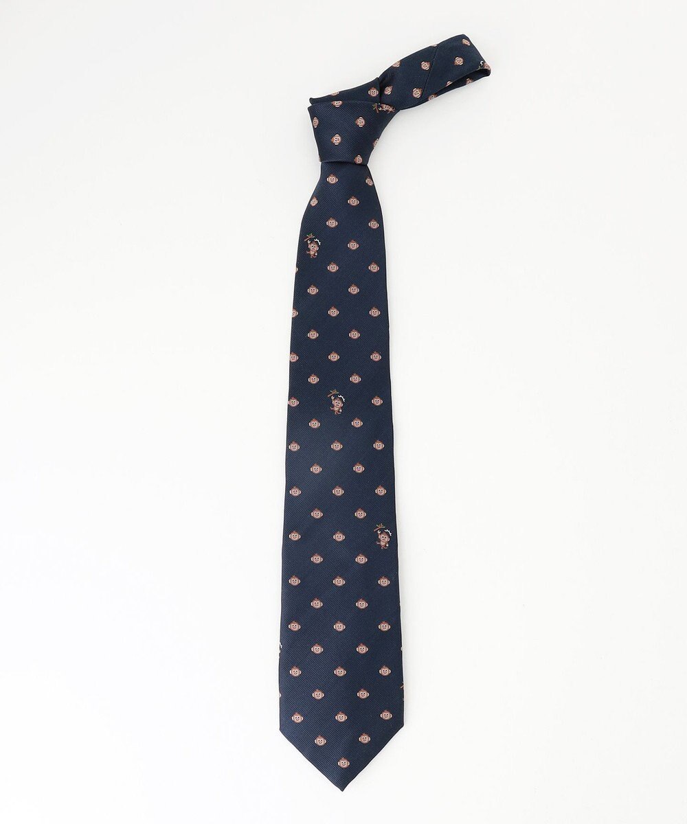J.PRESS MEN 【J.PRESS JOKE TIE COLLECTION】猿も木から落ちる 