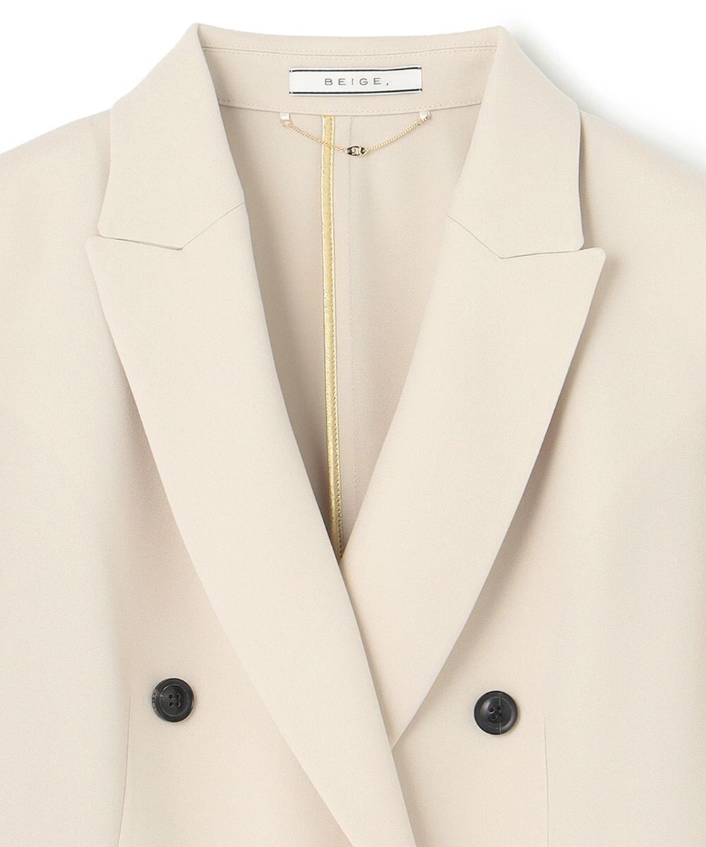 BEIGE， OAK / ダブルジャケット 