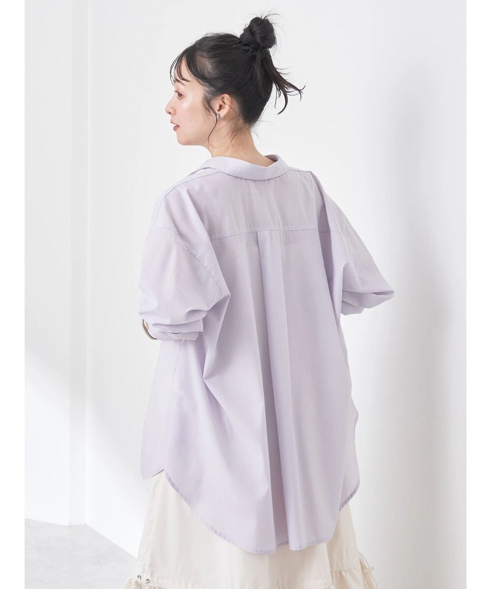 earth music&ecology ＴＲキュプラレギュラーシャツ 