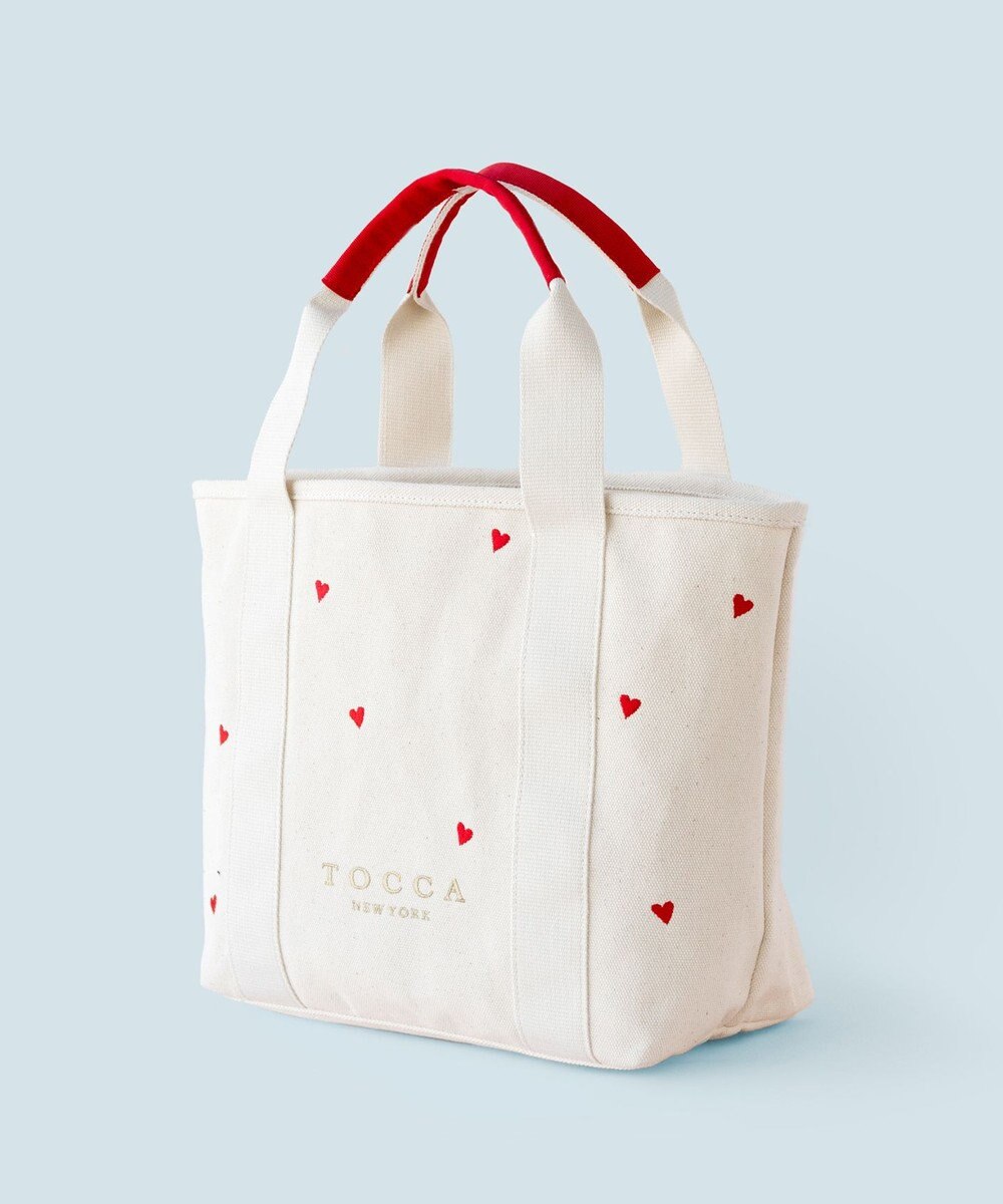TOCCA 【大人百花コラボカラー有・WEB＆一部店舗限定】LUCKY SHOWER CANVASTOTE キャンバス トートバッグ 