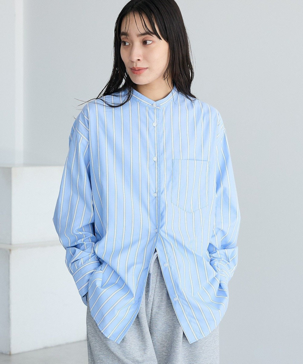 CRAFT STANDARD BOUTIQUE バンドカラーシャツ 