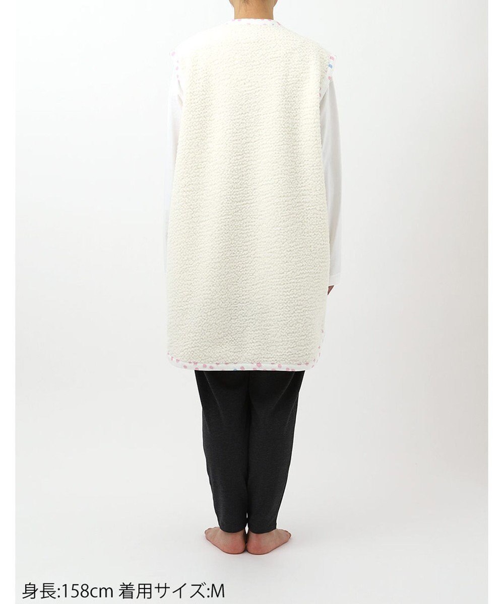 tsumori chisato SLEEP ツモリチサト ベスト ルームウェア フリース(表生地) 綿(肌側) tsumori chisato SLEEP URW153 /ワコール 