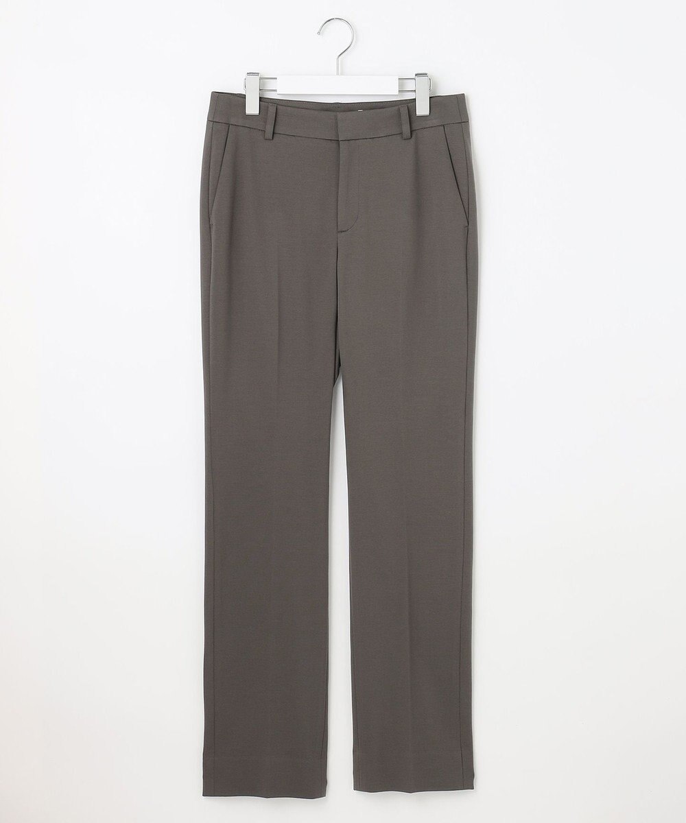 自由区 L 【洗える】WASHABLEPONTE テーパードパンツ 