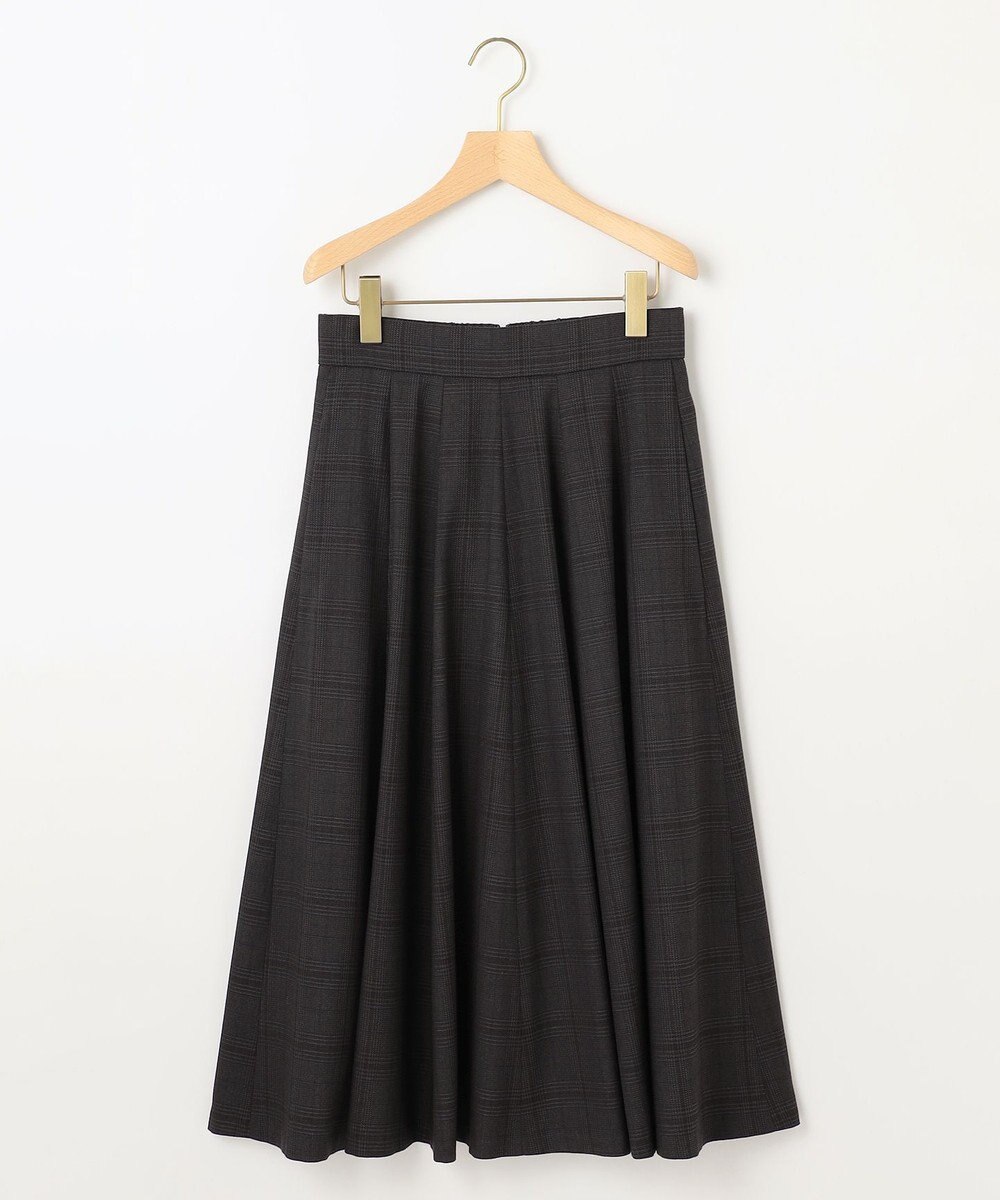 組曲 【ご好評につき追加予約 / 加藤ローサさん着用】ハンサムツイルフレア スカート 