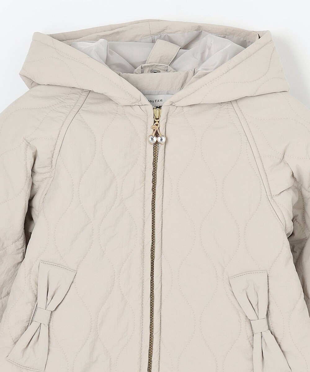 ANY KIDS キルティングブルゾン 