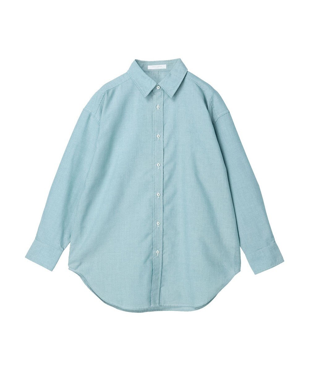 Green Parks オックス先染めシャツ 