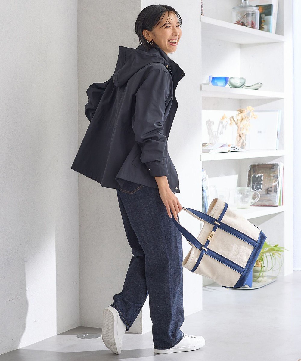 23区 【CLASSY.6月号掲載/洗える】23区DENIM コクーンシルエット パンツ 