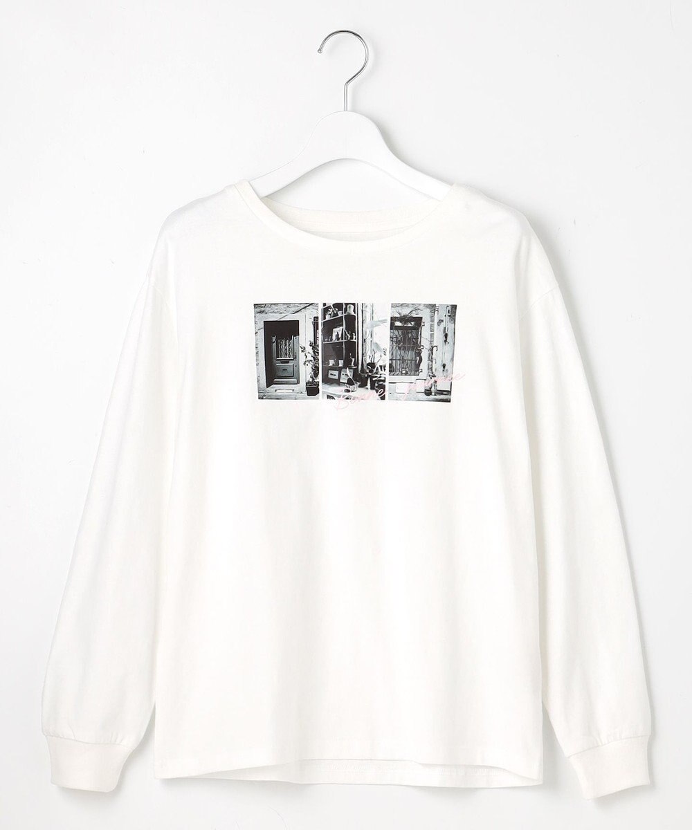 Feroux 【洗える】アソートプリントロング Ｔシャツ 