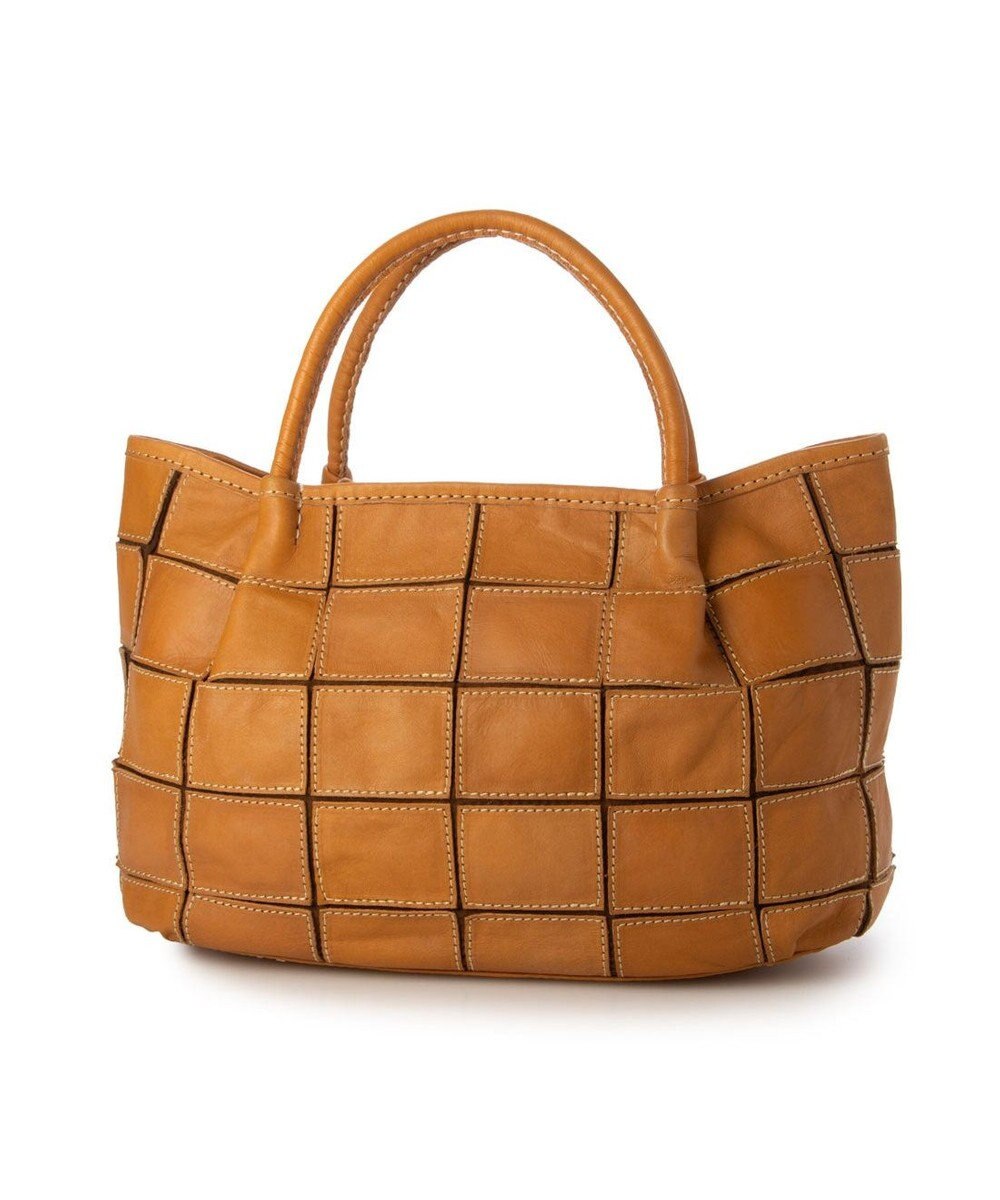 UNBILLION ピークスピーク PEAKSPEAK / 牛革パッチワーク・フラップトートL 