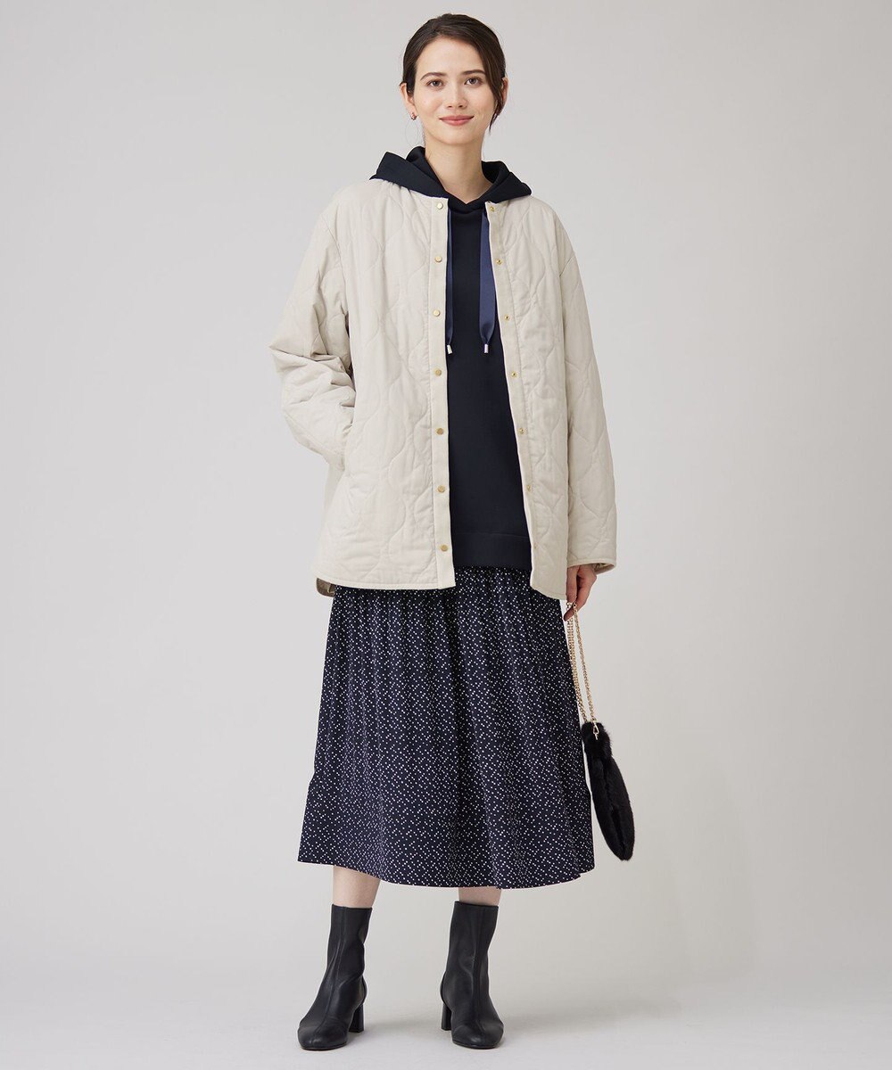 自由区 S 【洗える】コットンダンボール フーディ 