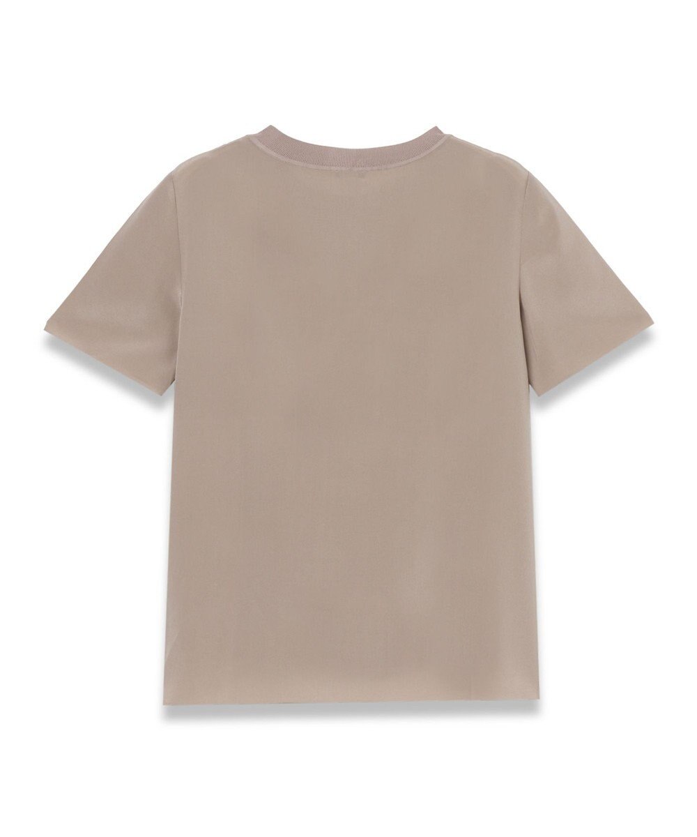 JOSEPH 【洗える】クレープ ド ソワ　ショートスリーブTEE 