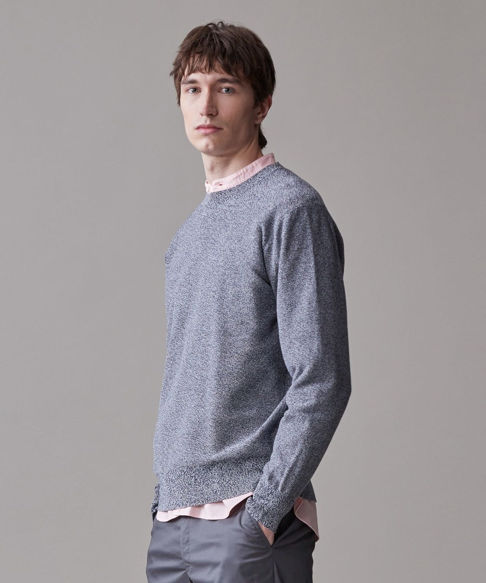 J.PRESS MEN ギマコットンクルーニット 