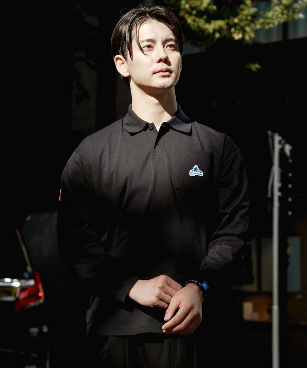 SHARE PARK MENS 【UVケア・吸水速乾・ストレッチ・軽量 】エンブレムポロTシャツ（L・XLサイズ） 