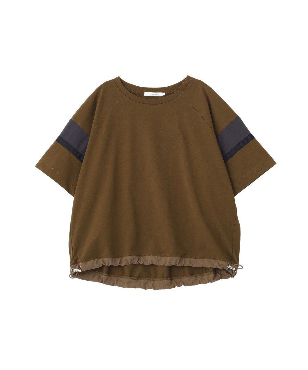 AMERICAN HOLIC 異素材ラインプルオーバー 