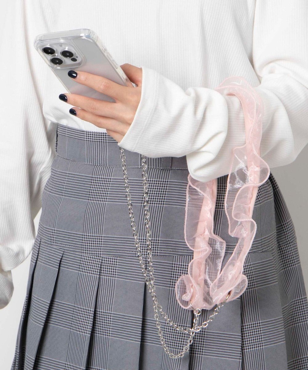 WEGO フリルチェーンストラップ 