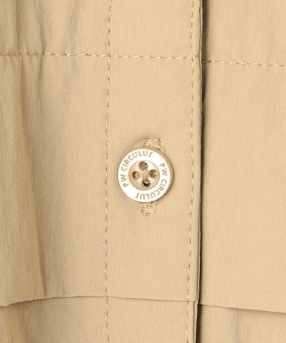 PW CIRCULUS 【すっきり見え袖】【WOMEN】サファリシャツ ゴルフウェア レディース 