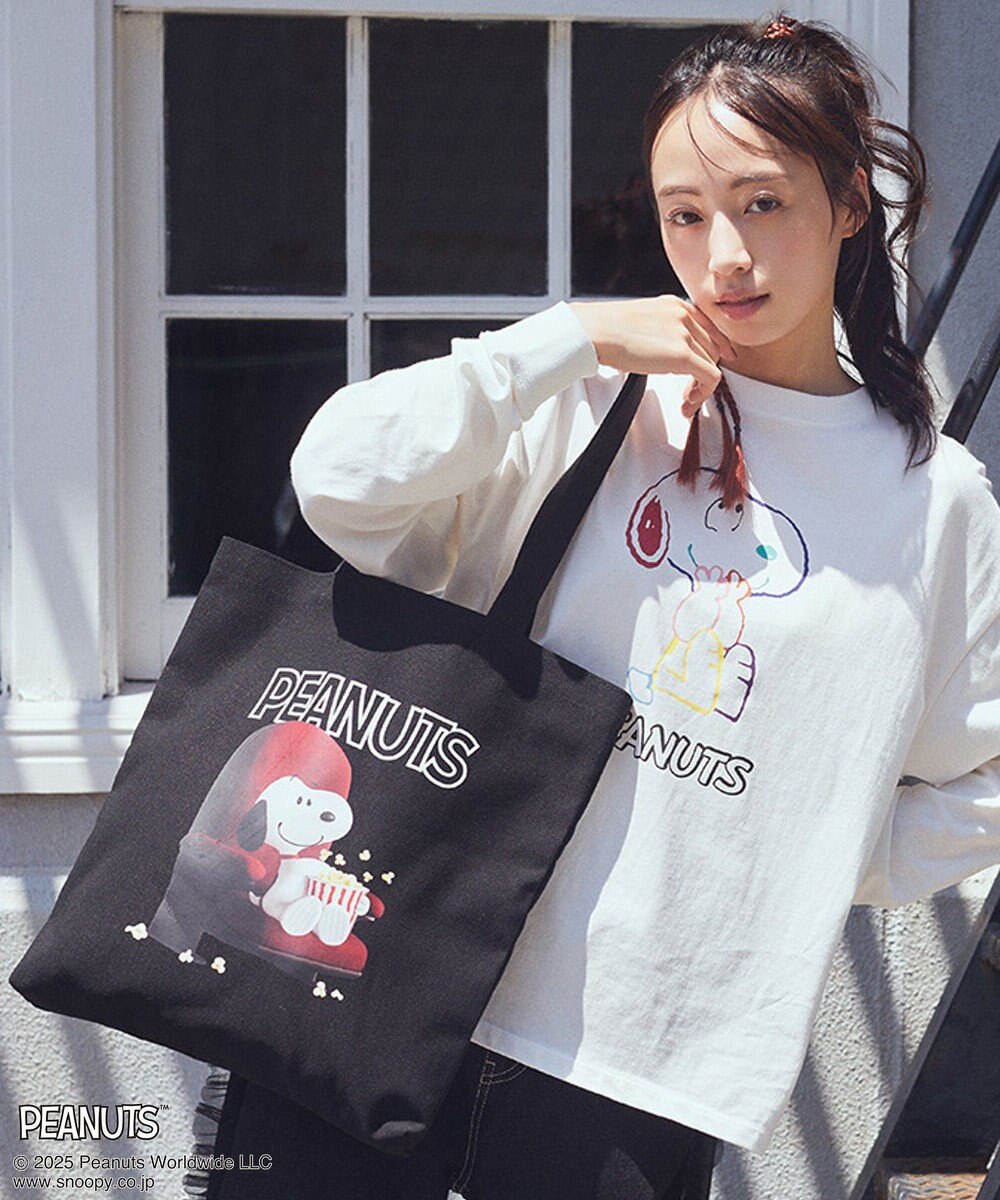 earth music&ecology ＰＥＡＮＵＴＳ／ｅａｒｔｈ　アソート３Ｄアートトート 