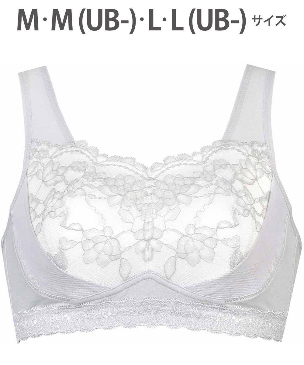 WACOAL 【ナイトアップブラ】 動画クリエイター nanakoななこさんコラボカラー登場 ナイトブラ 綿混(本体) 就寝時用 3Lまで対応 大きいサイズ ノンワイヤー レディース BRA166 /ワコール 