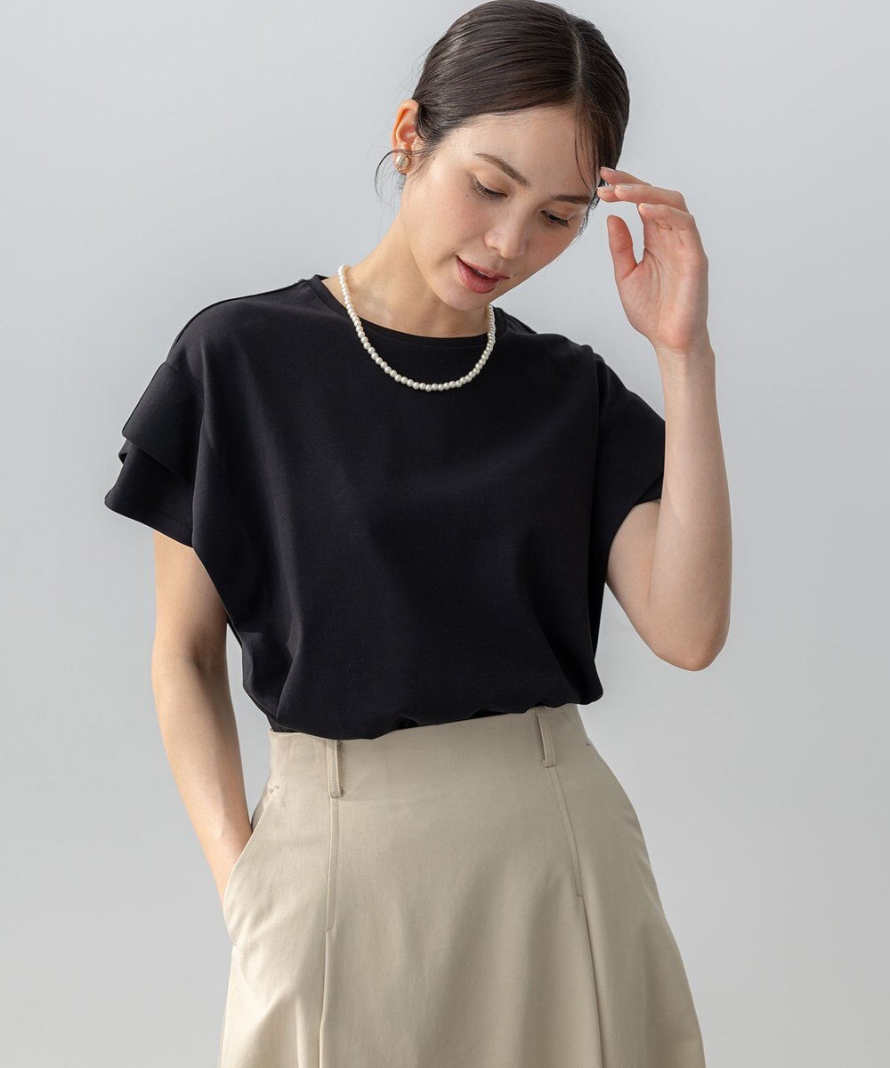 組曲 S IZAコットンドルマンスリーブ Tシャツ 