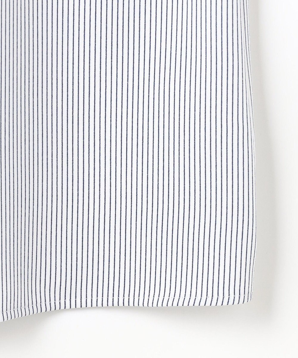 J.PRESS LADIES ソフトジョーゼット ストライプ プリント ブラウス 