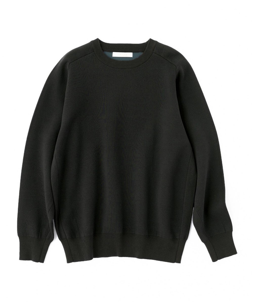 UNFILO MENS 【新色追加】スウェットライク クルーニット [24年秋冬商品] 