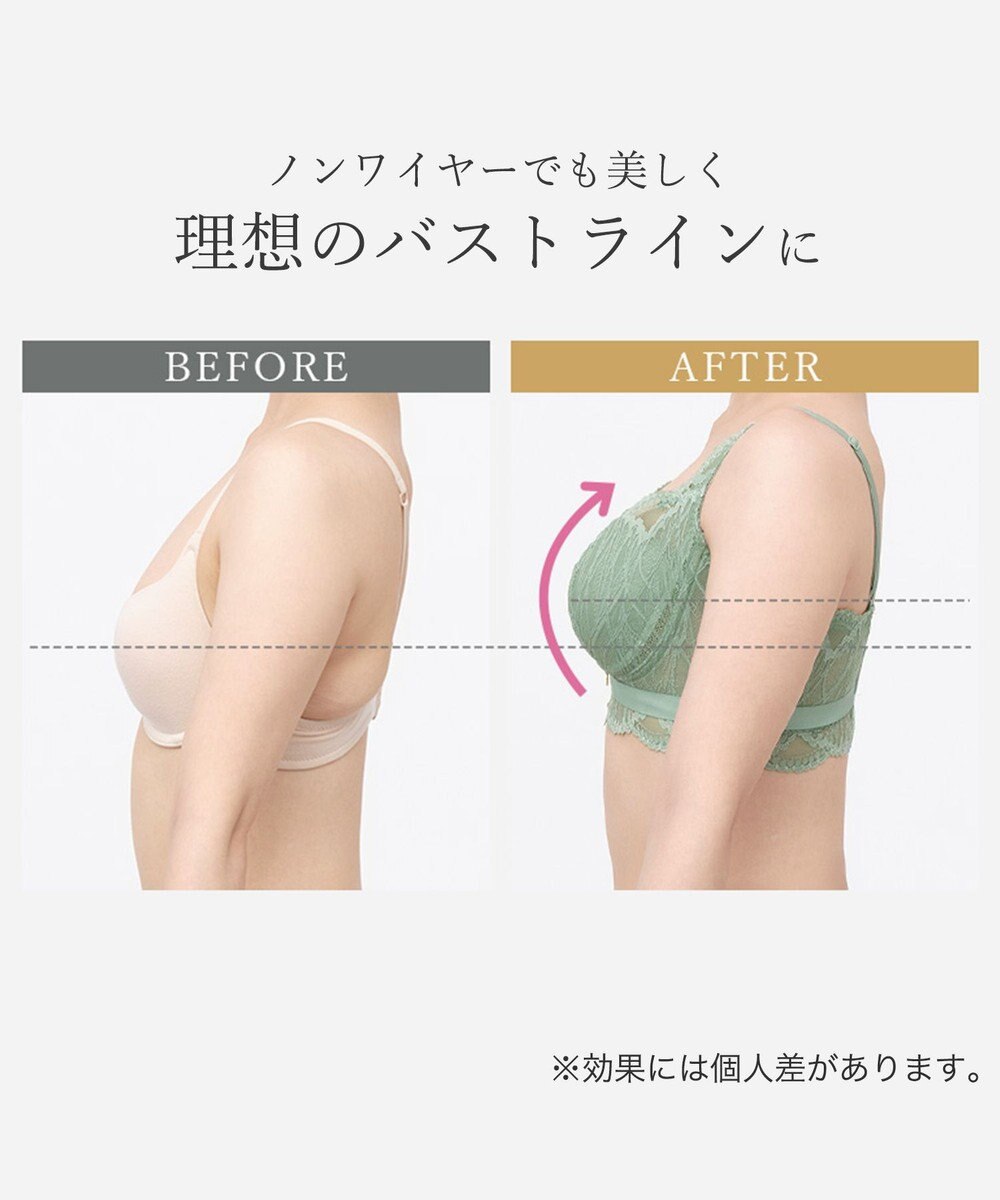 BRADELIS New York 【BRADELIS New York / 育乳補整ブラ・STEP0 キープ】ノンワイヤーブラ26S2 