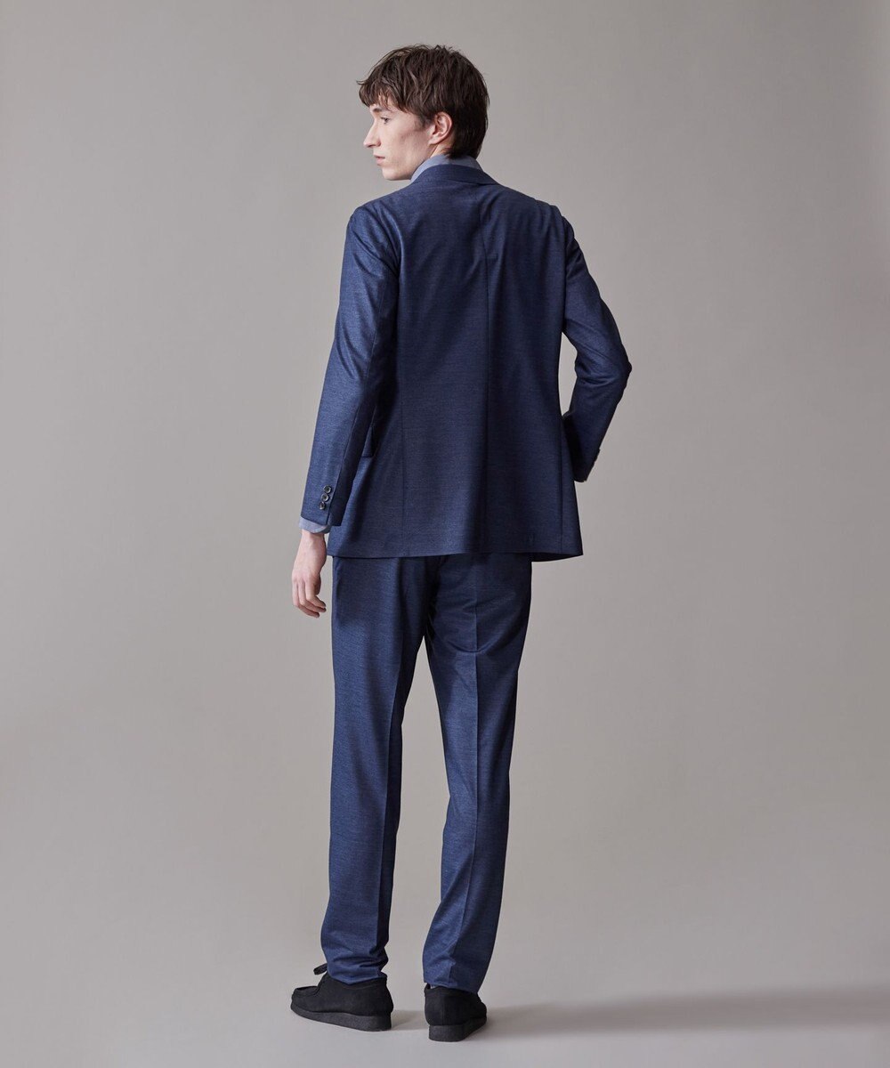 J.PRESS MEN プールに浮いているような快適な着心地【ストレッチ / 洗える / 吸水速乾/ 接触冷感】【J.PRESS-POOL WOOL】ジャージーセットアップ スラックス 