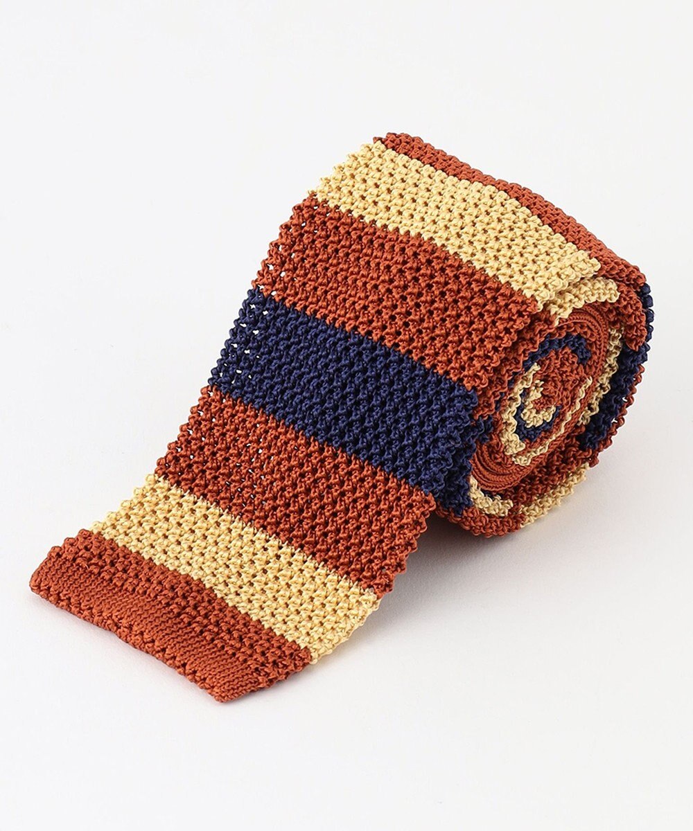 J.PRESS MEN レジメンタルニットタイ 