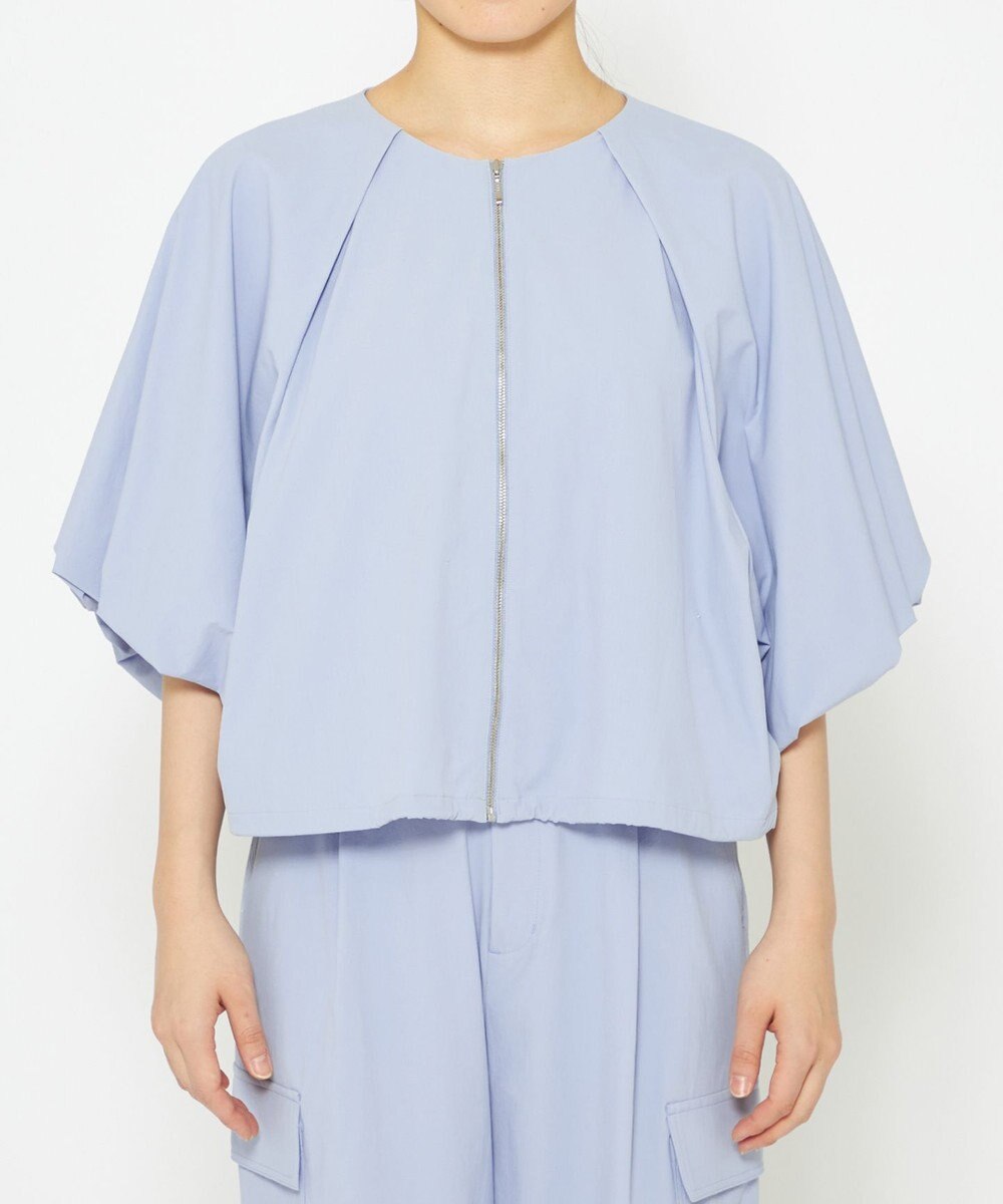 uncrave 【撥水・接触冷感・UVカット・洗濯機洗い可】マルチファンクションナイロン ２WAYブルゾン（uncrave STANDARD） 