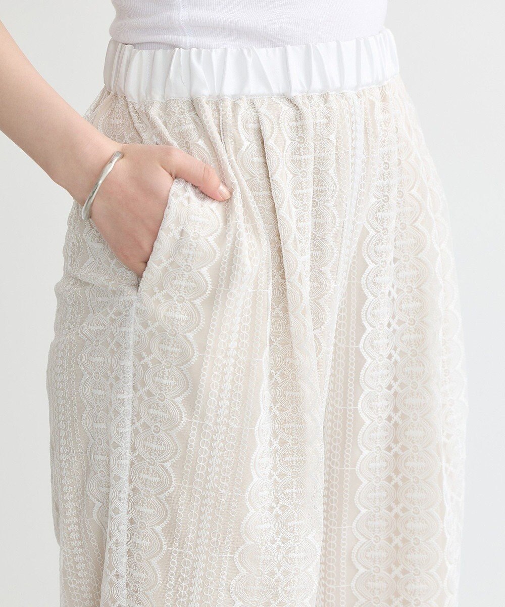 earth music&ecology レースパンツ 