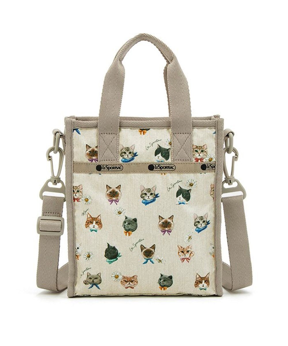 LeSportsac MINI N/S TOTE/プレイフルキャッツ 