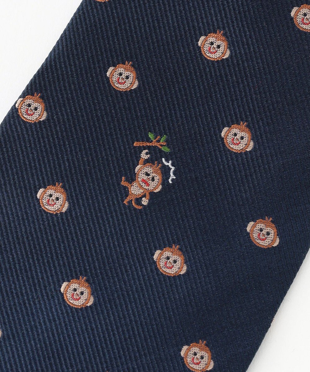 J.PRESS MEN 【J.PRESS JOKE TIE COLLECTION】猿も木から落ちる 