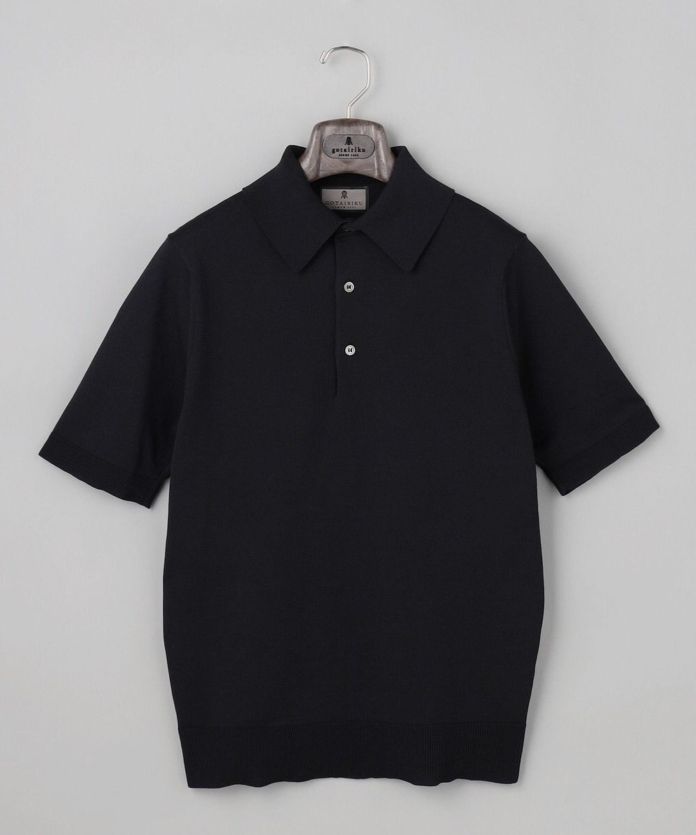 GOTAIRIKU 毎日の仕事着に【洗濯機可】テーラード DRESS BIZ ニットポロ 