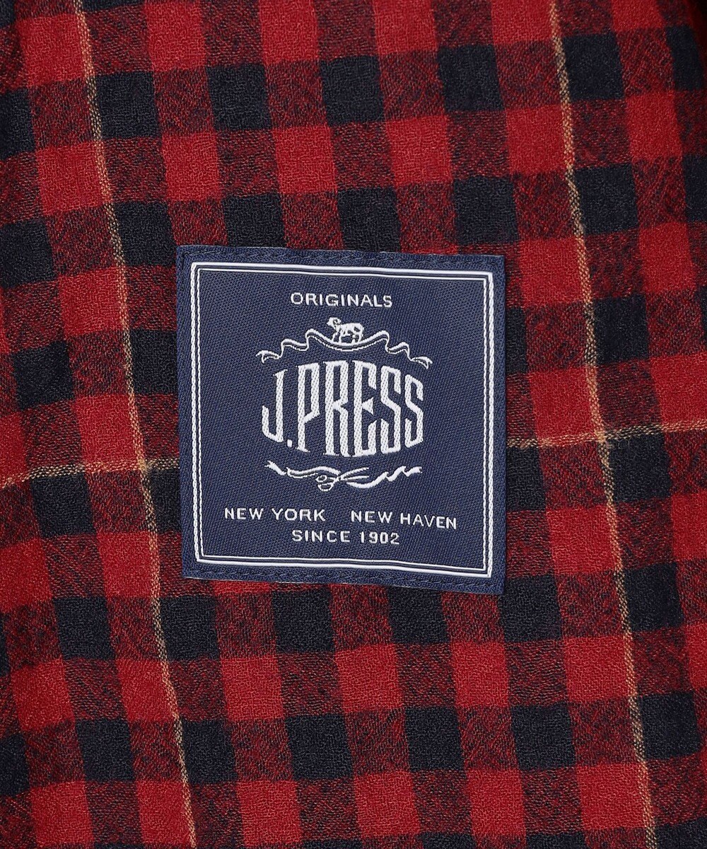 J.PRESS MEN 【J.PRESS ORIGINALS】Wool Nylon Refine Tartan Check 3B Sack Jacket / Japan Made 