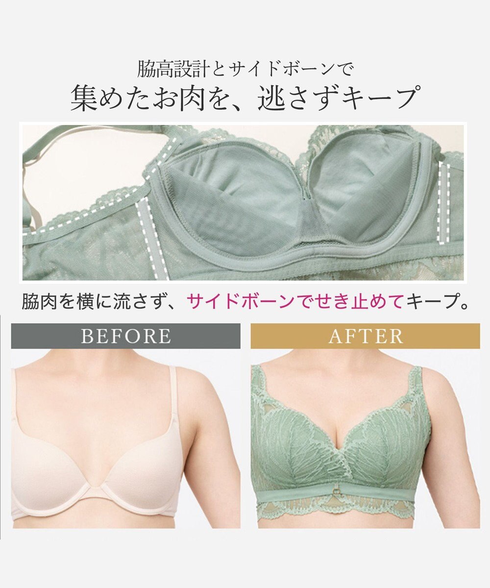 BRADELIS New York 【BRADELIS New York / 育乳補整ブラ・STEP0 キープ】ノンワイヤーブラ26S2 