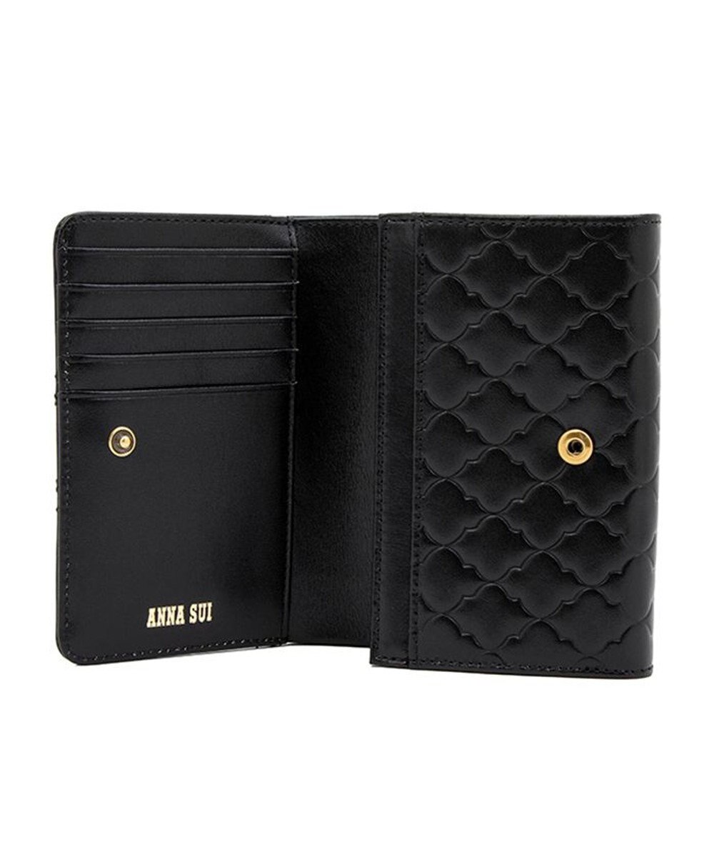 ANNA SUI エレノア 内Lファスナー二つ折り財布 